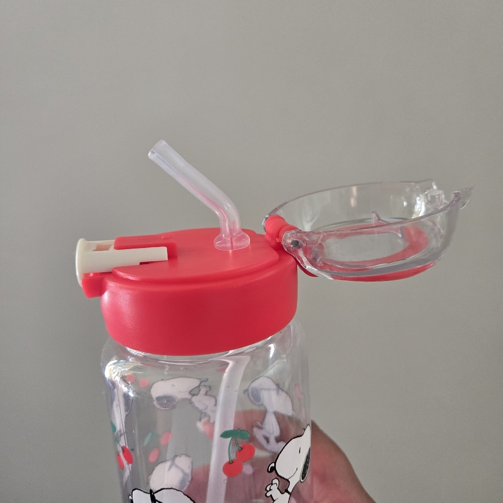 Peanuts: Snoopy Water Bottle with Cherry Design - Picture 6 of 8